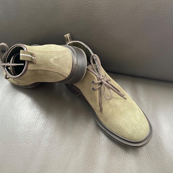 $380.00  PEZZOL 1951 SUEDE GREEN HI TOP BOUTIE 7 main image 4